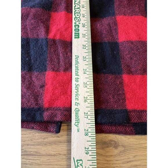 Woolrich Mackinaw Buffalo Plaid Wool Full Zip Hunting Jacket 124 - Men's Vintage - Picture 16 of 16